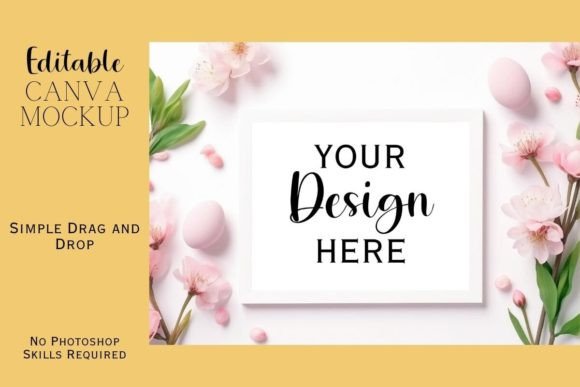 Canva Flat Lay Mockup