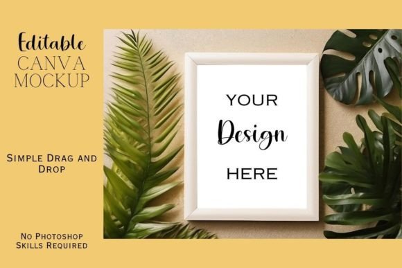 Canva Flat Lay Mockup