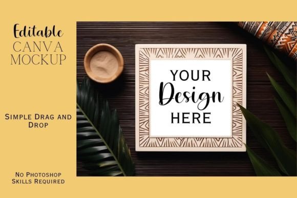 Canva Flat Lay Mockup
