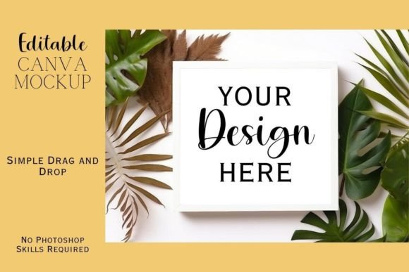 Canva Flat Lay Mockup