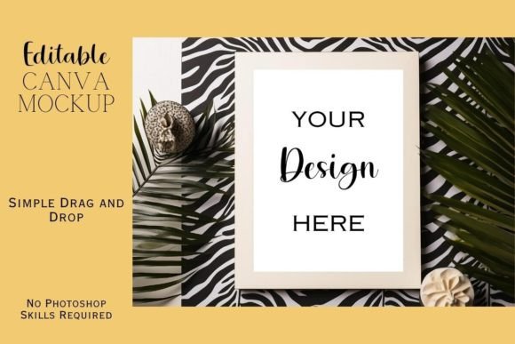 Canva Flat Lay Mockup