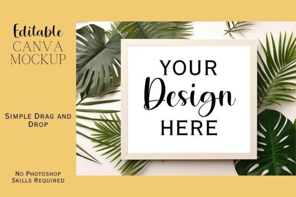 Canva Flat Lay Mockup