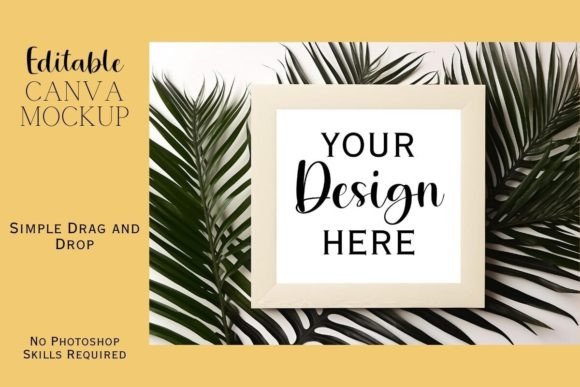 Canva Flat Lay Mockup