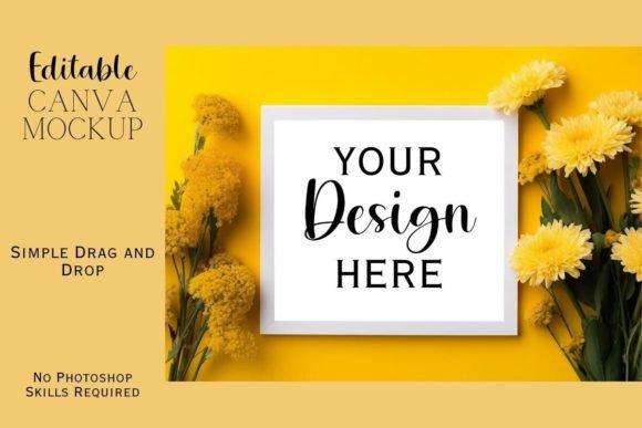 Canva Flat Lay Mockup