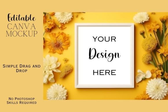 Canva Flat Lay Mockup