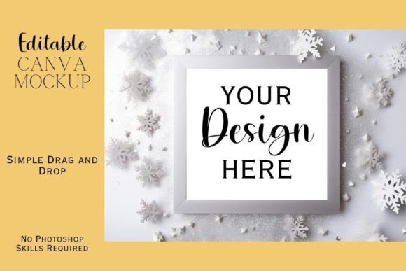 Canva Flat Lay Mockup