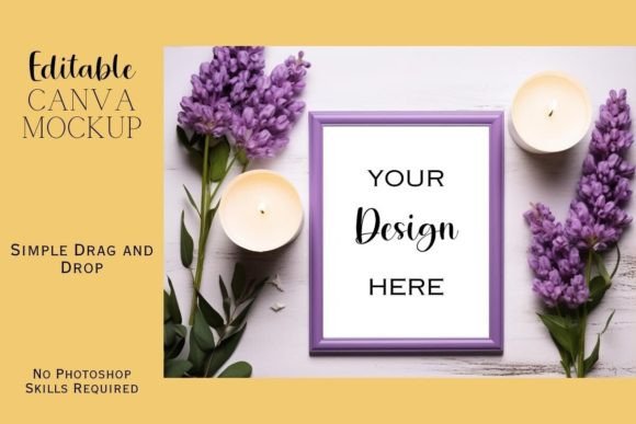 Canva Flat Lay Mockup