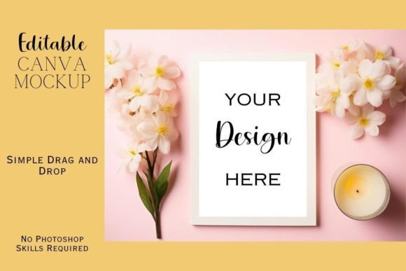 Canva Flat Lay Mockup