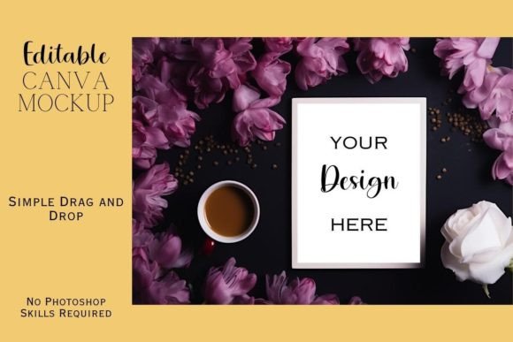 Canva Flat Lay Mockup