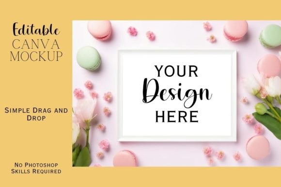 Canva Flat Lay Mockup