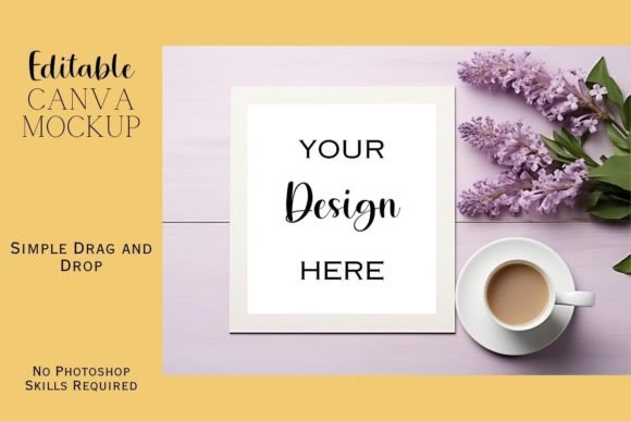 Canva Flat Lay Mockup