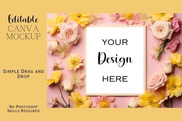 Canva Flat Lay Mockup