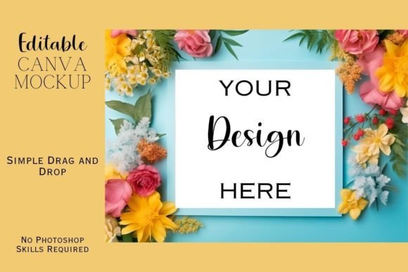 Canva Flat Lay Mockup