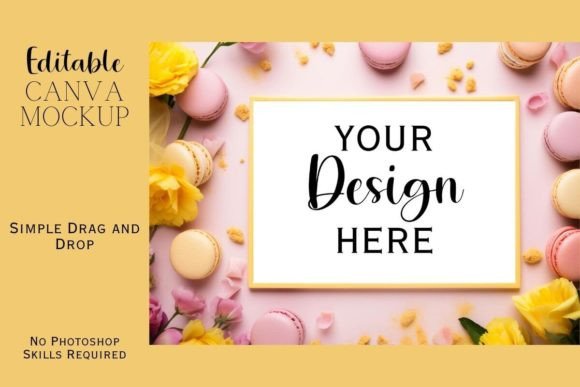 Canva Flat Lay Mockup