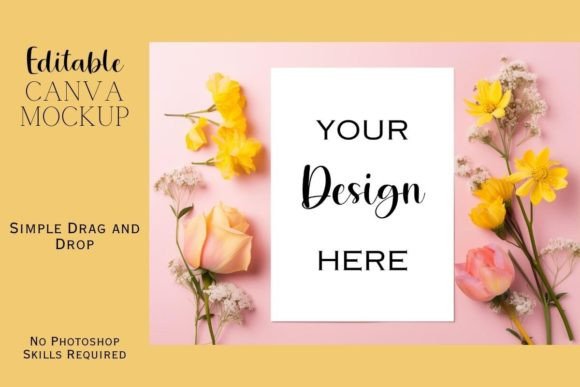 Canva Flat Lay Mockup