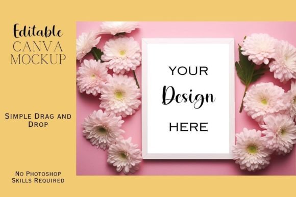 Canva Flat Lay Mockup