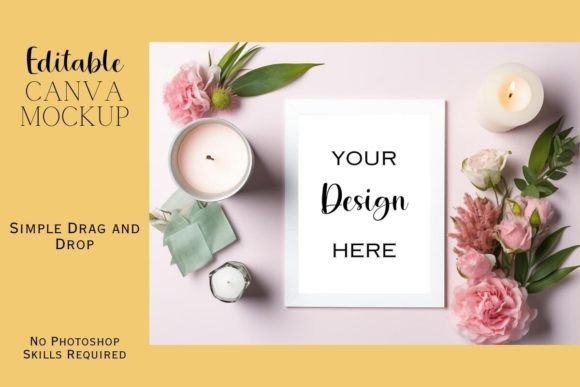 Canva Flat Lay Mockup
