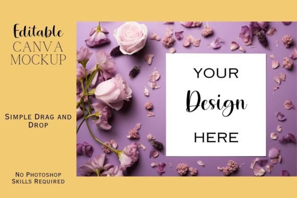 Canva Flat Lay Mockup