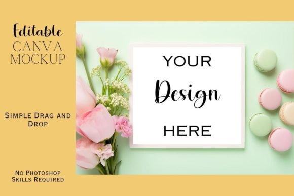 Canva Flat Lay Mockup