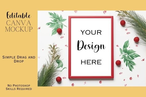 Canva Flat Lay Mockup