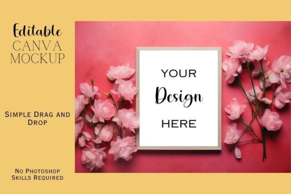 Canva Flat Lay Mockup