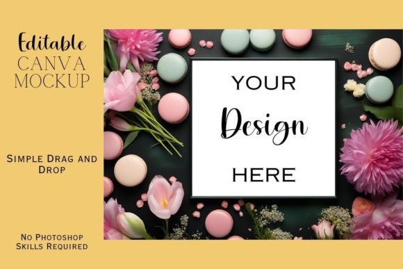 Canva Flat Lay Mockup