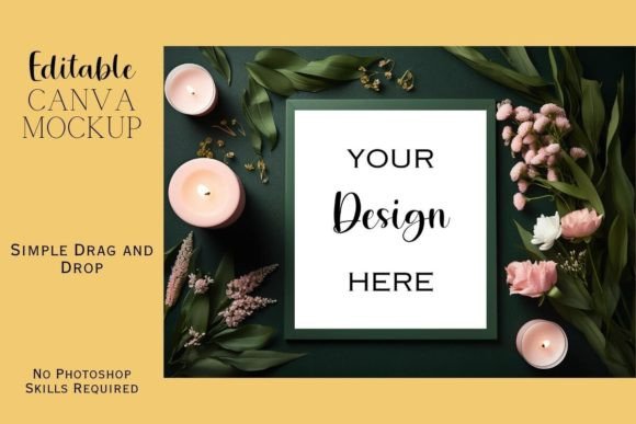 Canva Flat Lay Mockup