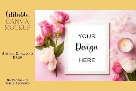 Canva Flat Lay Mockup