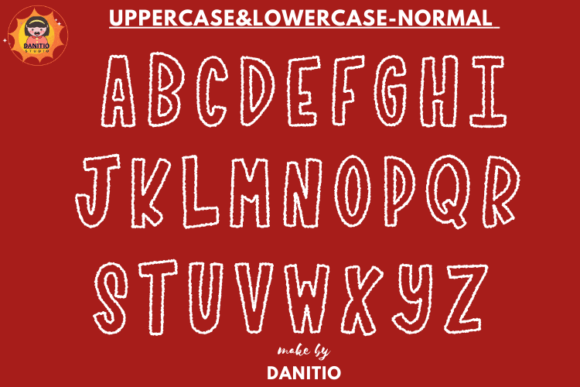 Christmas 1 Font PNG with transparent background - Preview 1