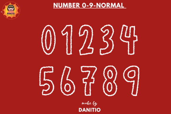Christmas 1 Font PNG with transparent background - Preview 2