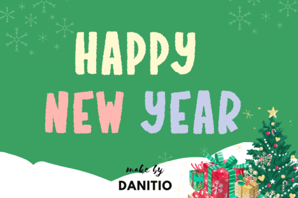 Christmas 1 Font - Preview 6