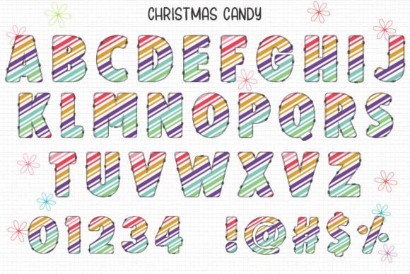 Christmas Font - Preview 1