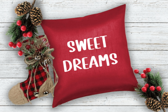 Christmas Snowman Font - Preview 1
