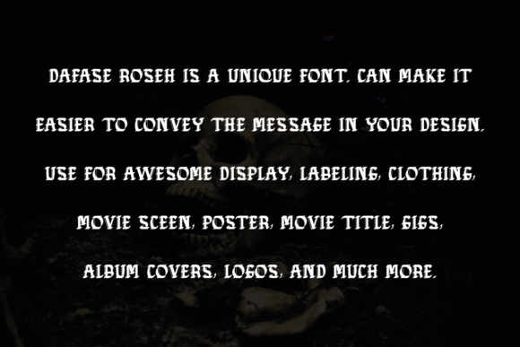 Dafase Roseh Font PNG with transparent background - Preview 2