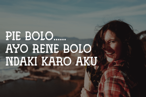 Dark Menur Font - Preview 3