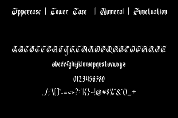 Dractunt Racttornt Font PNG with transparent background - Preview 4