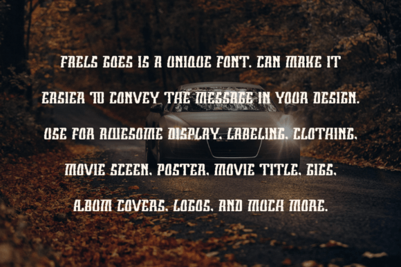 Faels Goes Font - Preview 2