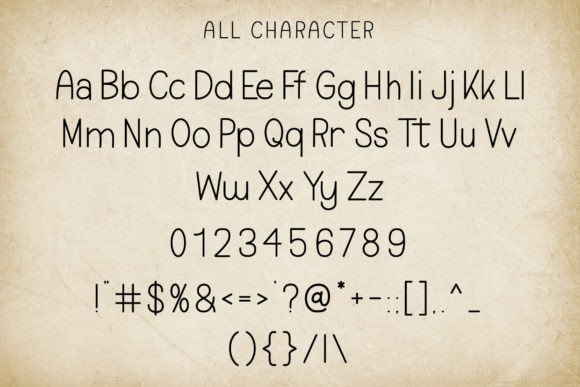Life Note Font PNG with transparent background - Preview 5