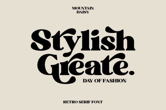 Mountain Daisy Font PNG with transparent background - Preview 5
