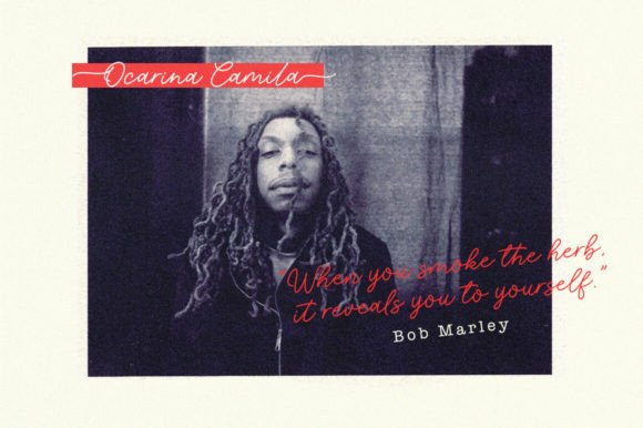 Ocarina Camila Font PNG with transparent background - Preview 3
