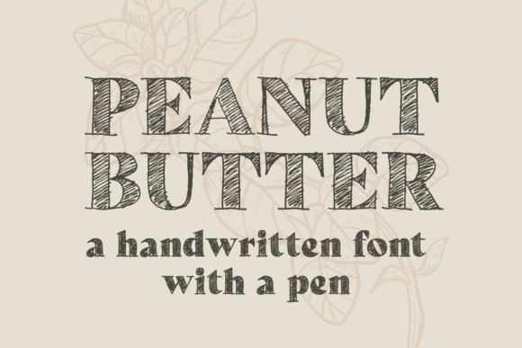 Penhead Font PNG with transparent background - Preview 5