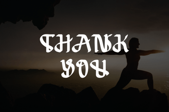 Rubada Kaffa Font PNG with transparent background - Preview 1