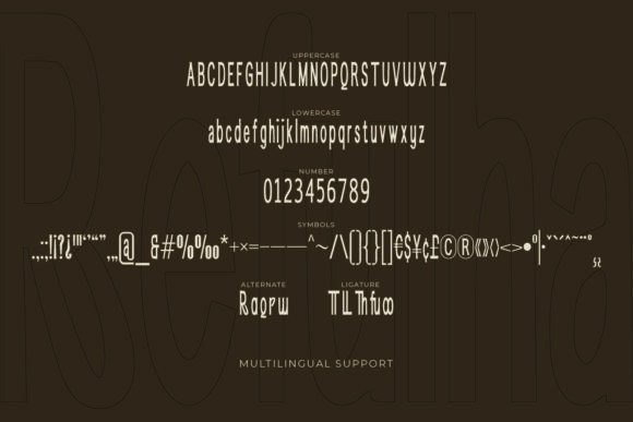 Refullha Font PNG with transparent background - Preview 3