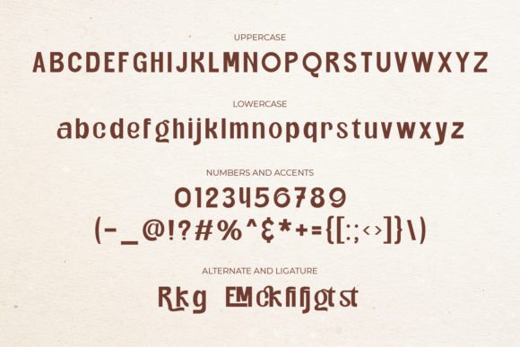 Rogtost Font PNG with transparent background - Preview 3