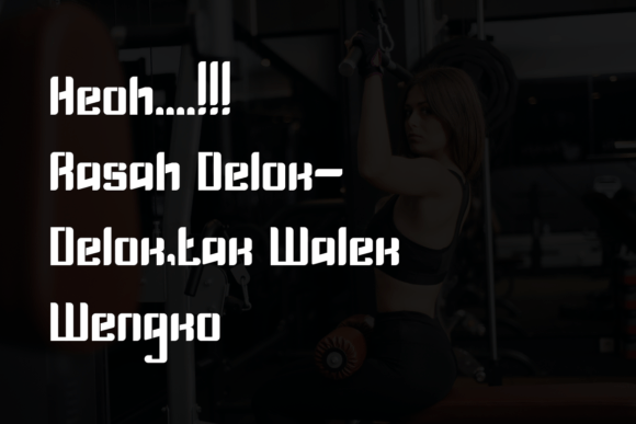 Sadar Senso Font PNG with transparent background - Preview 3