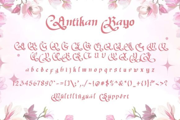 Antikan Rayo Font - Preview 4