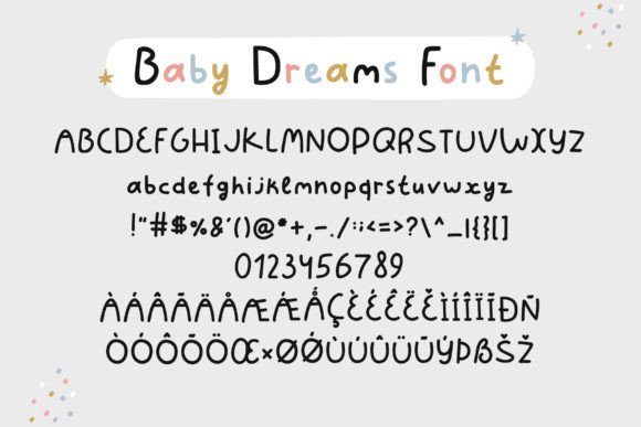 Baby Dreams Font - Preview 2