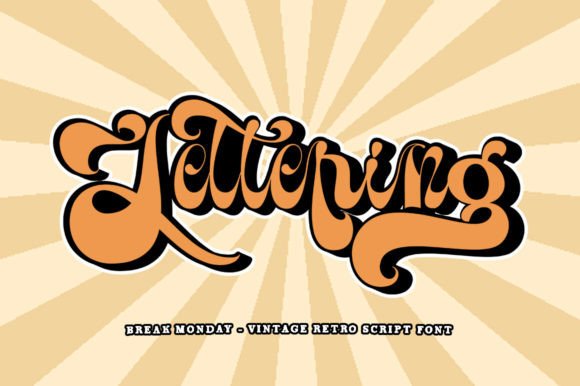 Break Monday Font - Preview 5