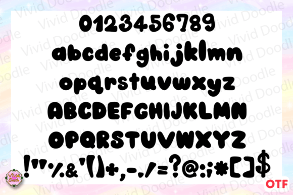 Bubble Maru Font - Preview 1