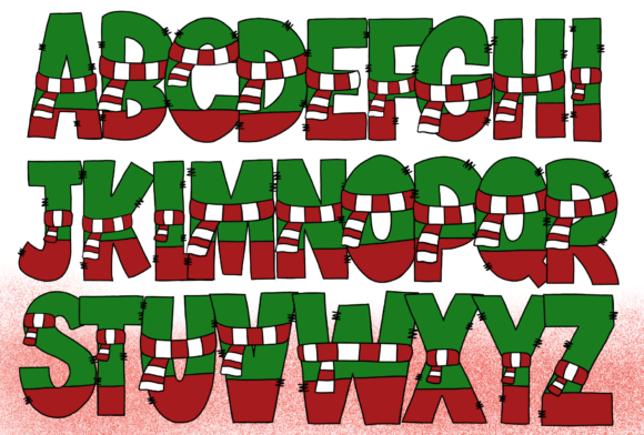 Christmas Font - Preview 3